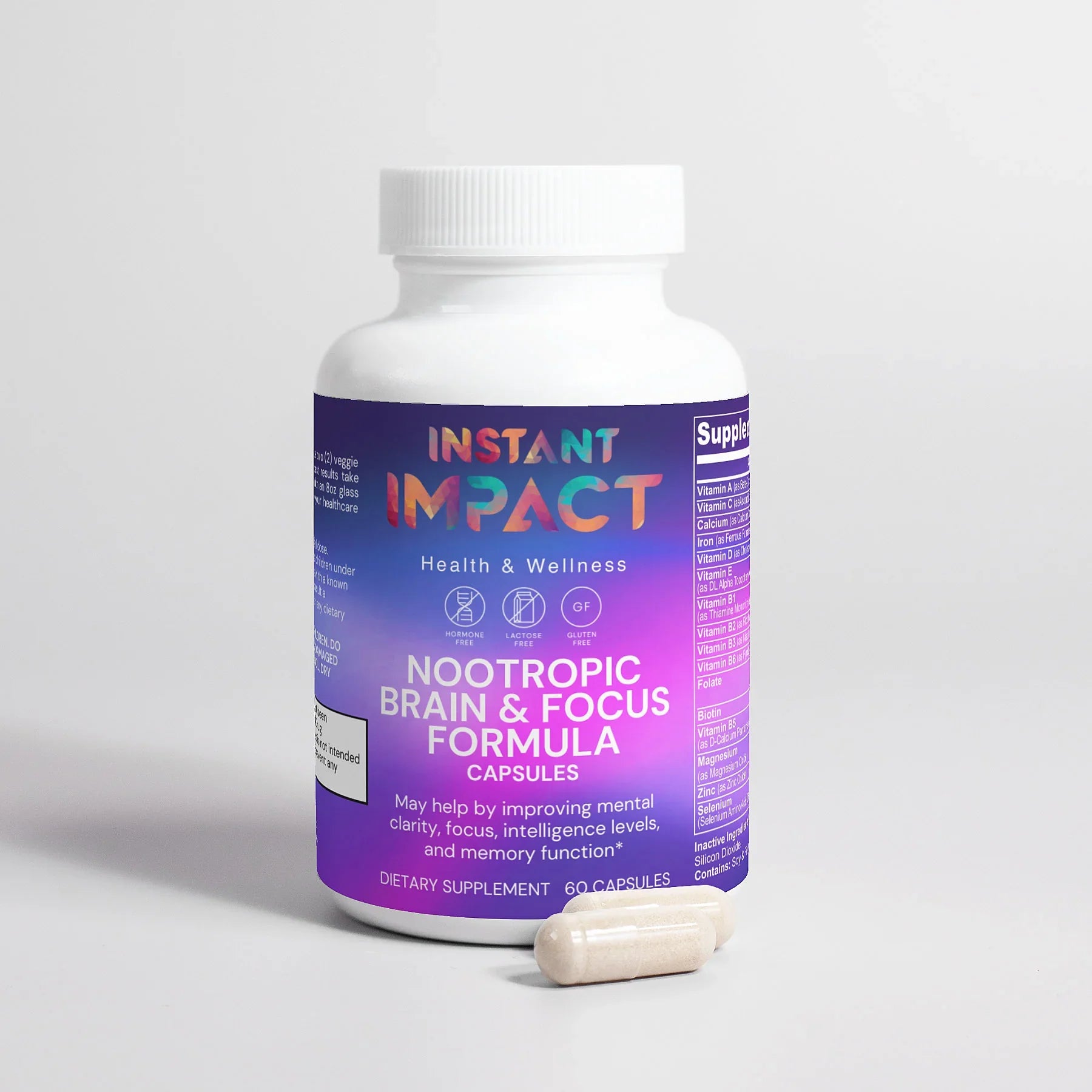Nootropic Brain & Focus Formula